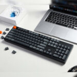 Keychron K10 QMK Full-size RGB Wireless Custom Mechanical Keyboard V.2 (Super RED Switch) – Black - Image 4