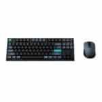 Keychron B33 80% TKL Wireless Keyboard and Mouse Combo – Black/Green - Image 2