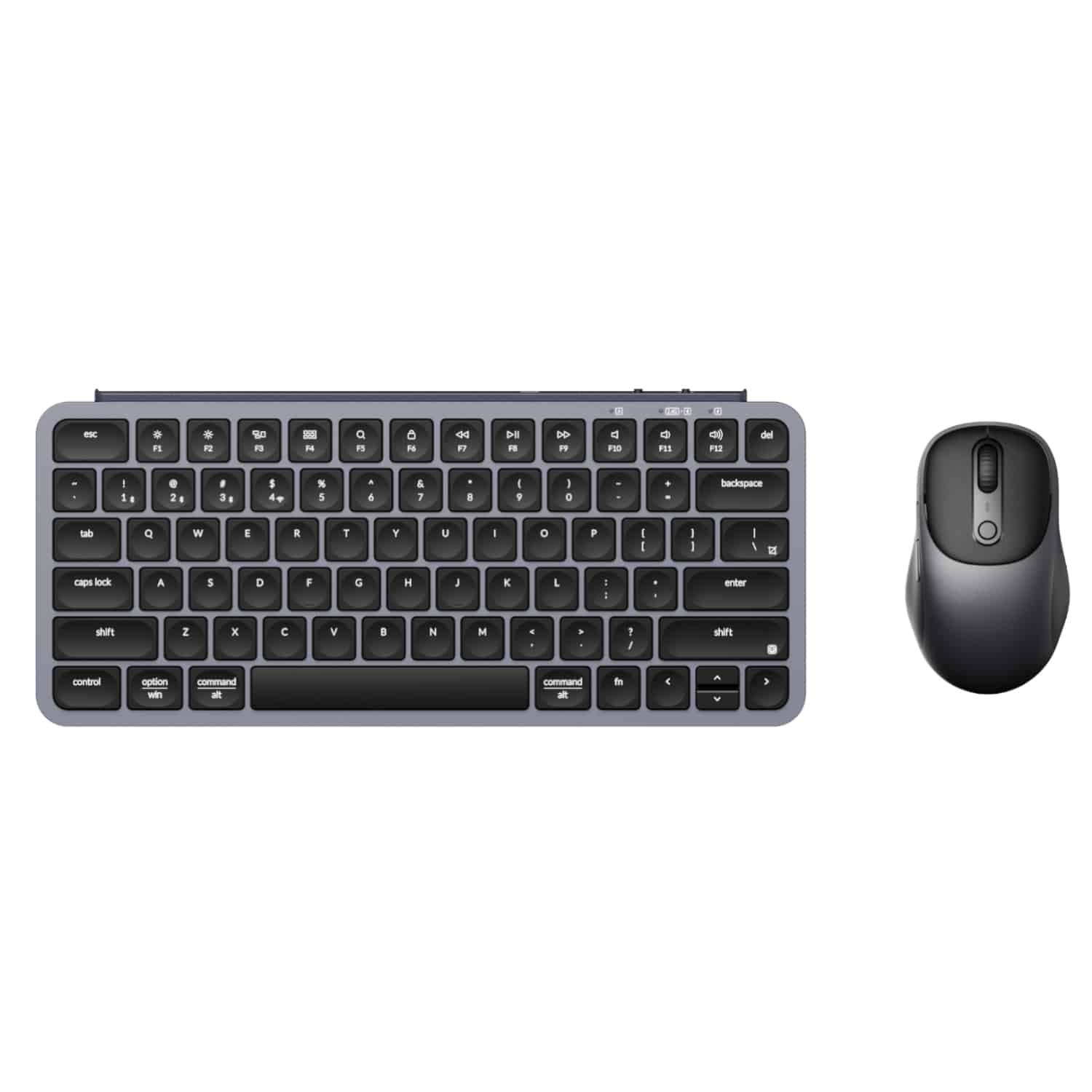 KCBD3_Keychron-B1-Pro-Wrless-KBoard-Mouse-Combo_Space-Grey-.jpeg Keychron B1 Pro 75% Layout Wireless Keyboard and Mouse Combo - Space Grey - Image 1