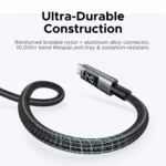 UGREEN 240W USB Type-C Cable with LED Display 1M - Image 5