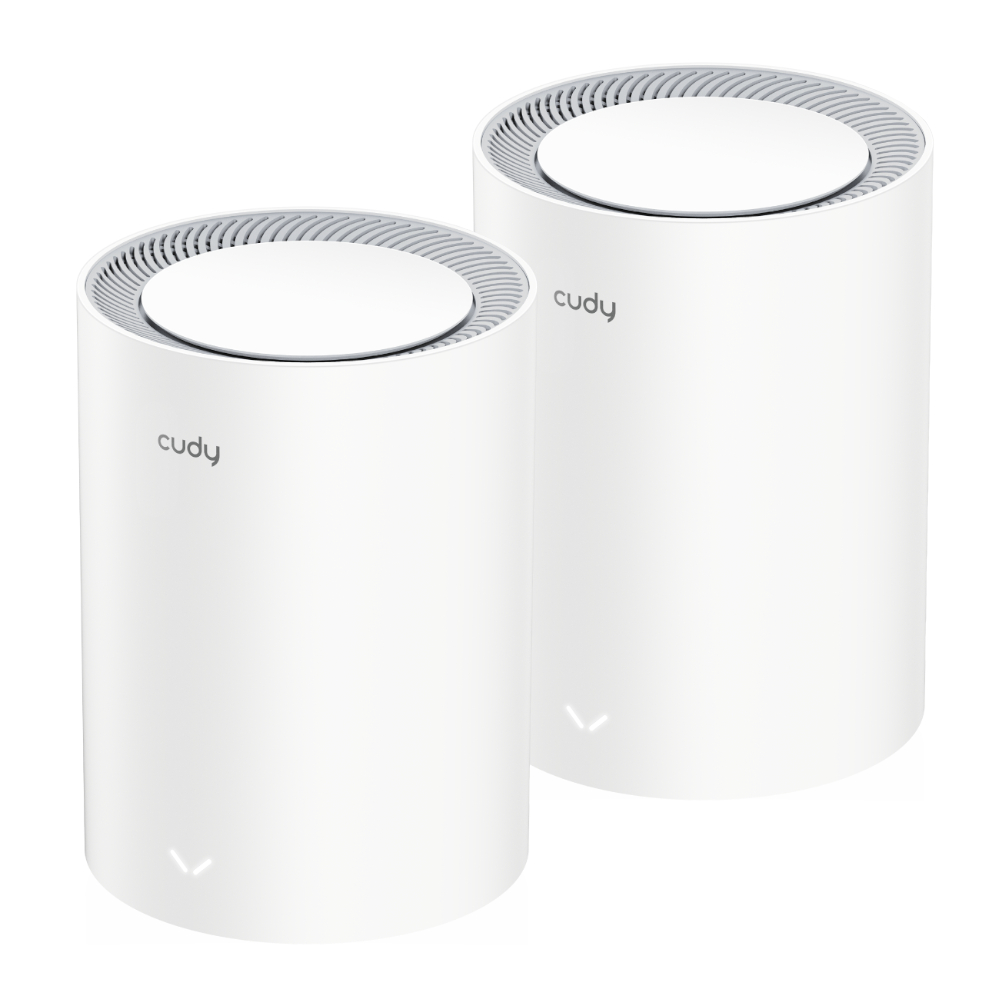 M3000W_wr_01.jpg Cudy AX3000 Wi-Fi 6 Mesh Kit 2 Pack - White - Image 1