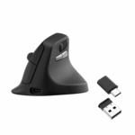 Keychron M5-A29 1K Wireless Mouse (BT/2.4GHz/Wired) - Black - Image 2