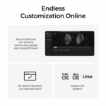 Keychron M5-A29 1K Wireless Mouse (BT/2.4GHz/Wired) - Black - Image 5