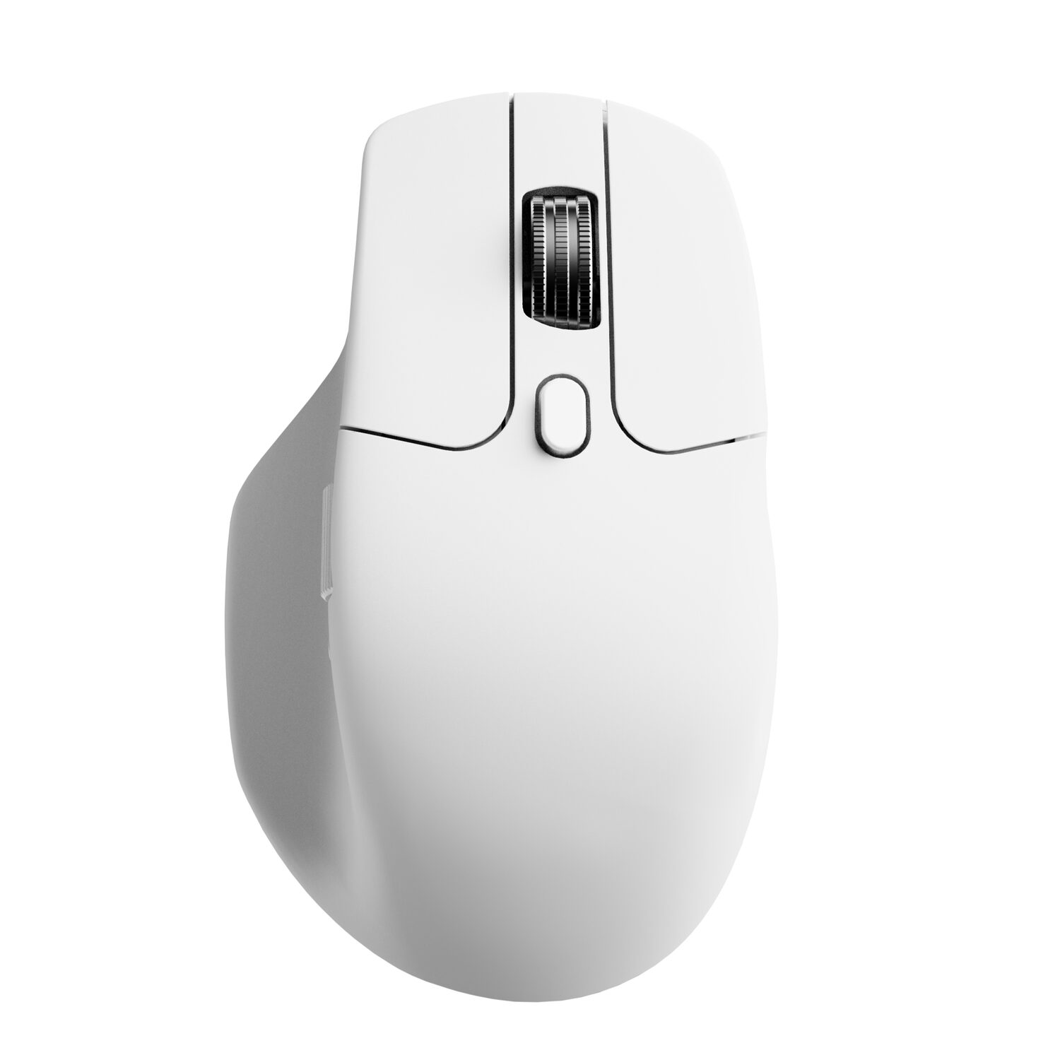 M6S-A24_Keychron_M6S-A24_PixArt_3950_8K_Wireless_wr_01-1.jpg Keychron M6S-A24 PixArt 3950 8K 30000DPI Wireless Mouse (BT/2.4GHz/Wired) - White - Image 1