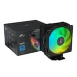 FSP NP5-BA 120mm PWM ARGB CPU Air Cooler – Black