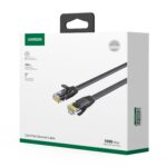 UGREEN NW102 Cat6 U/UTP Flat Ethernet Cable 0.5m - Black - Image 5