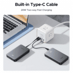 UGREEN 10000mAh 20W Power Bank with Built-in Cable - Image 7