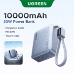 UGreen Nexode 10000mAh 30W Power Bank with Built-in USB Type-C Cable - Image 6