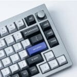 Keychron Double Shot KSA PBT Keycap Set - Dark Grey/White Smoke - Image 2