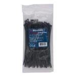 PCBuilder LOCKDOWN 150mm Cable Ties (100 pcs) - Black