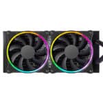 PCBuilder Hydro Chill 240MM AIO Liquid CPU Cooler ARGB - Image 3