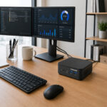 PCBuilder CUBE Intel Core 3-100U 12GB DDR5 512GB Windows 11 Home Mini PC - Image 6