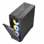 Antec Performance FT1 E-ATX |ATX |M-ATX | ITX ARGB Full-Tower Gaming Chassis - Black - Image 17