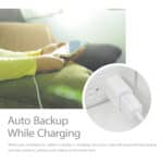 Patriot iLuxe Cube 128GB Type-C Smart Backup Solution - White - Image 5