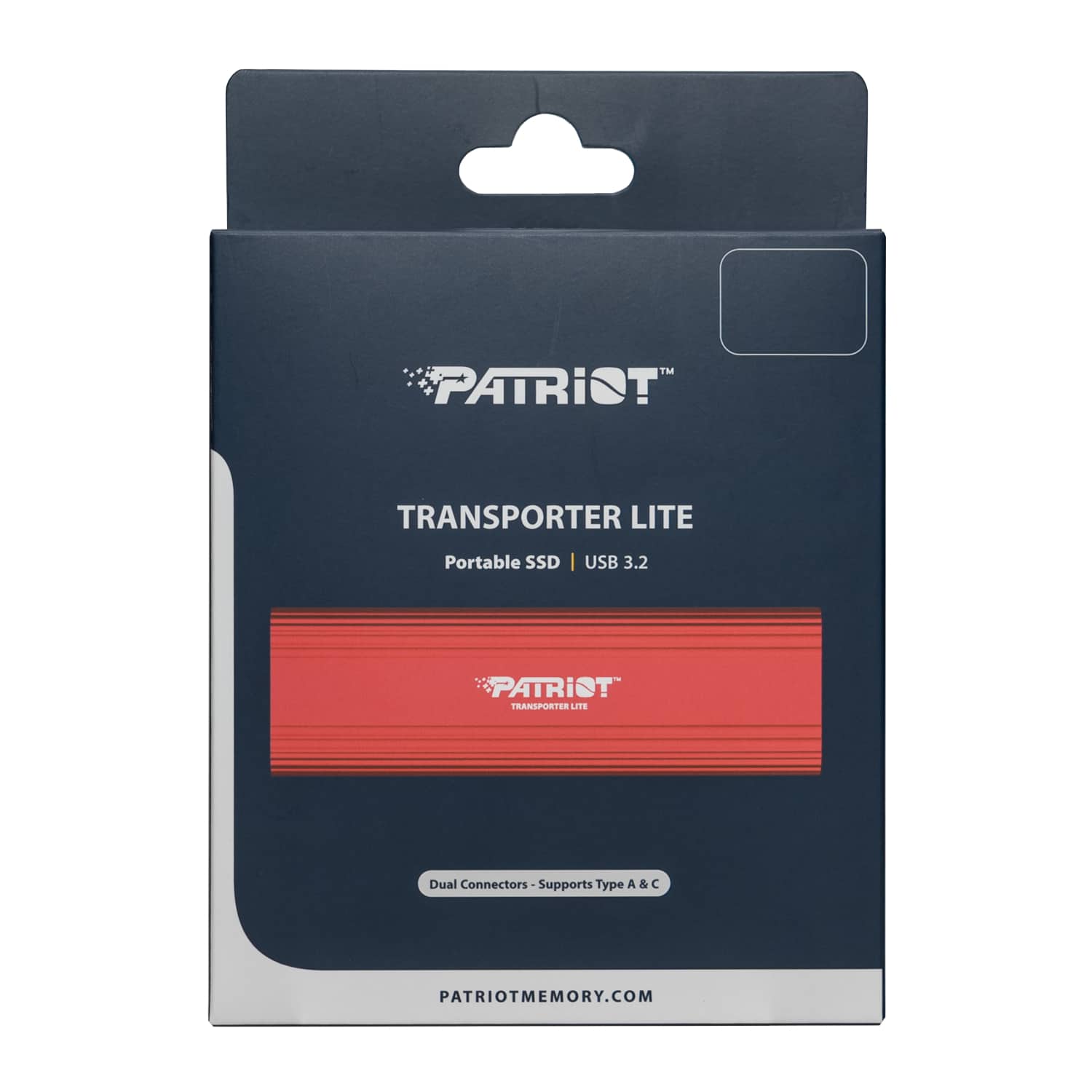 Patriot Transporter Lite 1TB USB3.2 Type-C External Portable SSD - Red - Image 5
