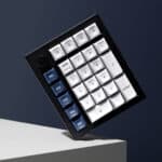 Keychron Q0 Max QMK Gateron Jupiter Banana RGB Wireless Custom Number Pad Shell White - Image 3