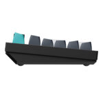 Keychron Q6 Max 100% Full Assembled Knob Red Switch Hot-Swap Gateron Jupiter RGB Wireless Keyboard - Black - Image 6