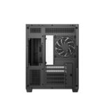Deepcool CG330 3F Panoramic Dual-Chamber Micro-ATX Gaming Chassis - Black - Image 7