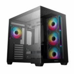 DeepCool CG530 4F Tempered Glass ATX Gaming Chassis - Black