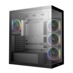 DeepCool CG580 4F V2 ARGB ATX Gaming Chassis - Black - Image 2