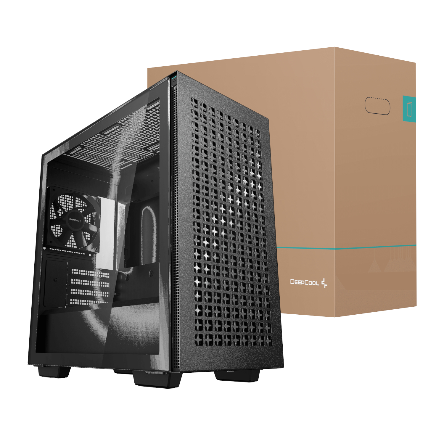 R-CH370-BKAGM1-E-1_DeepCool-CH370-Micro-ATX-Gaming-Chassis-Black_wr_01.jpg DeepCool CH370 Micro-ATX Gaming Chassis - Black - Image 1