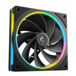 DeepCool FL12R SE 3-in-1 ARGB 120mm PWM 3 Fan Pack - Black - Image 5