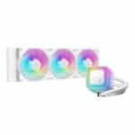 DeepCool LE360 V2 ARGB 360mm AIO Liquid Cooler - White - Image 2