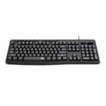 Redragon BK-7366 Full-size Ergonomic Wired Membrane Office Keyboard - Black - Image 3