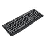 Redragon BK-7367 Full-size Ergonomic Wireless Membrane Office Keyboard - Black - Image 2