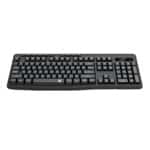 Redragon BK-7367 Full-size Ergonomic Wireless Membrane Office Keyboard - Black - Image 3