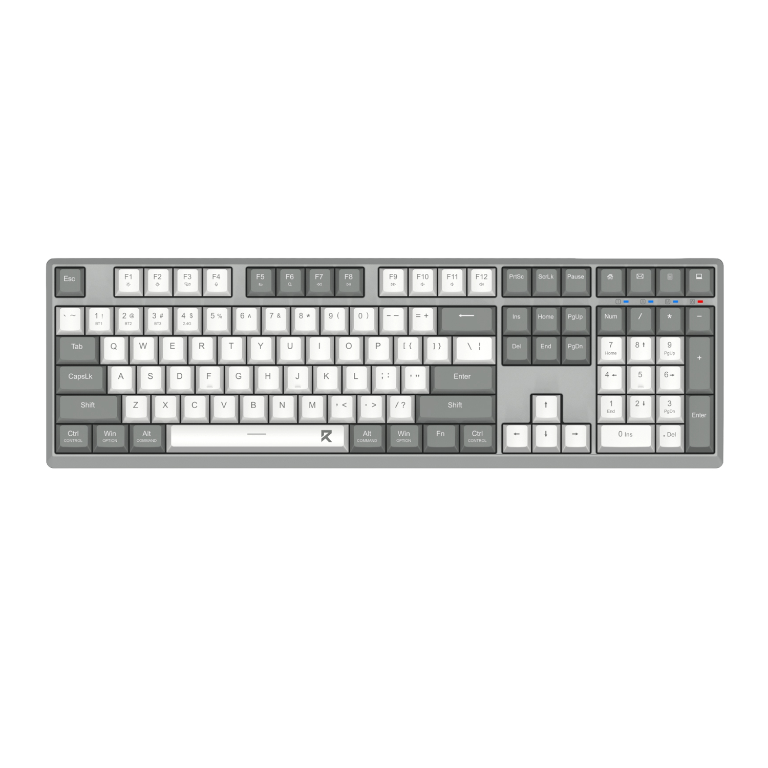 RD-BK-7485_-Redragon-BK-7485-Wireless-Office-Keyboard-Black_wr01.jpeg Redragon BK-7485 Wireless Office Keyboard - Grey - Image 1
