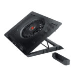 REDRAGON Dual USB 5 Fan RGB Gaming Notebook Stand - Image 4