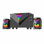 REDRAGON 2.1 Satellite Speaker TOCCATA RGB 11W Gaming Speaker - Black - Image 3