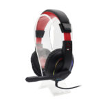Redragon Over-Ear ARES Aux RGB Gaming Headset - Black - Image 4
