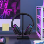 Redragon H610 VIBECORE ANC Bluetooth Wireless Over-ear Headphones - Black - Image 9