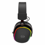Redragon FURY WRS Over-Ear Wireless Gaming Headset - Black - Image 3