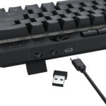 Redragon SHIVA K522 PRO RGB Wireless Gaming Keyboard- Black - Image 8