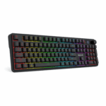 Redragon RM104 PRO VOLCANO RGB Wireless Membrane Gaming Keyboard - Black - Image 2