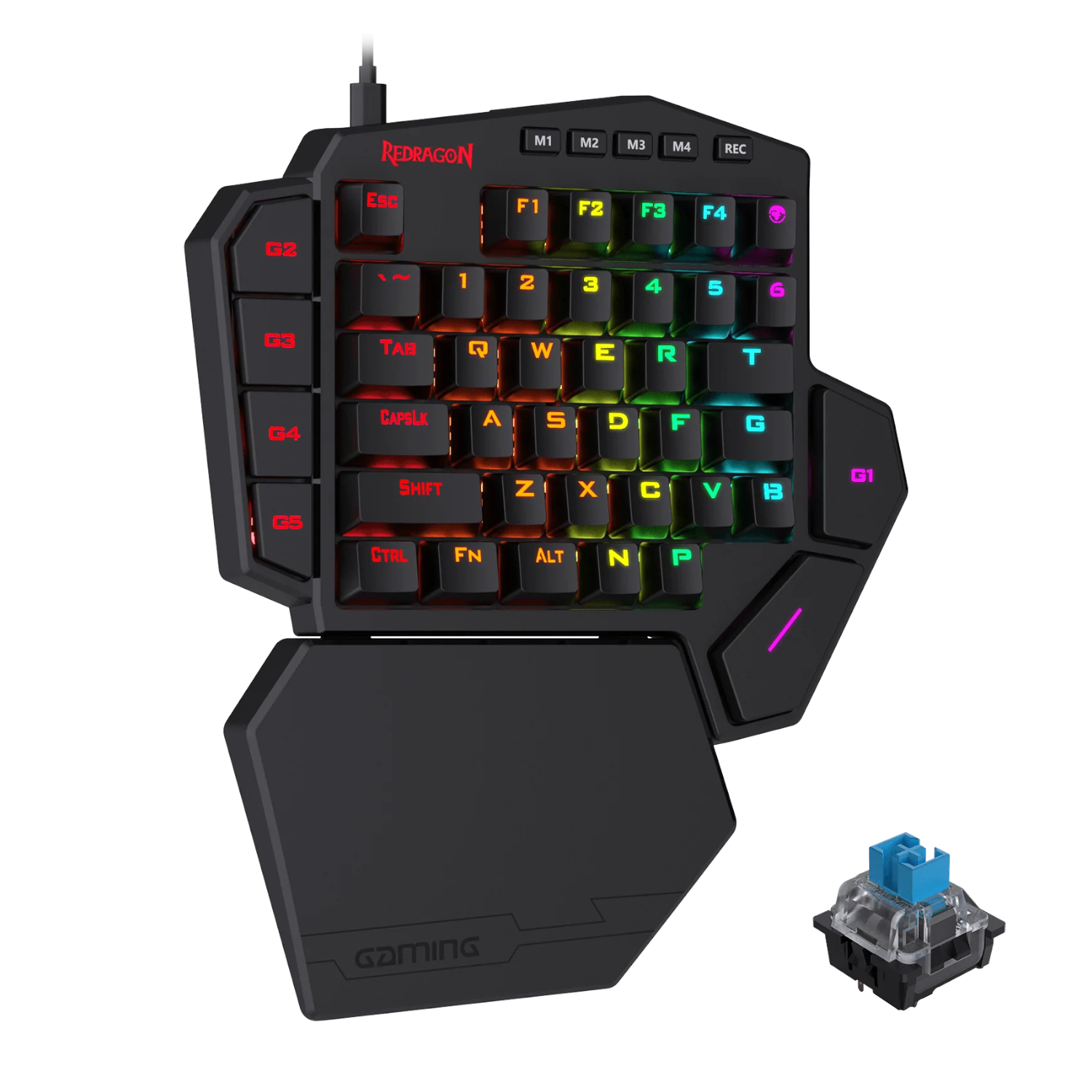 RD-K585RGB-PRO-B_Redragon-K585-DITI-ELITE-PRO-RGB-40-Wireless-Mechanical-Gaming-Keyboard-Blue-Switches_wr_01a.jpg Redragon K585 DITI ELITE PRO RGB 40% Wireless Mechanical Gaming Keyboard - Blue Switches - Image 1