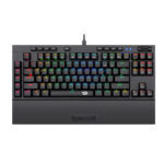 Redragon K588 RGB Pro BROADSWORD TKL Mechanical Wired Gaming Keyboard - Black