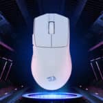 Redragon M916 PRO 1K 3-Mode Wireless Gaming Mouse – White - Image 3