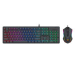 Redragon S107 RGB Gaming Essentials Wired Gaming Keyboard and Mouse Bundle