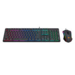 Redragon S107 RGB Gaming Essentials Wired Gaming Keyboard and Mouse Bundle - Image 2