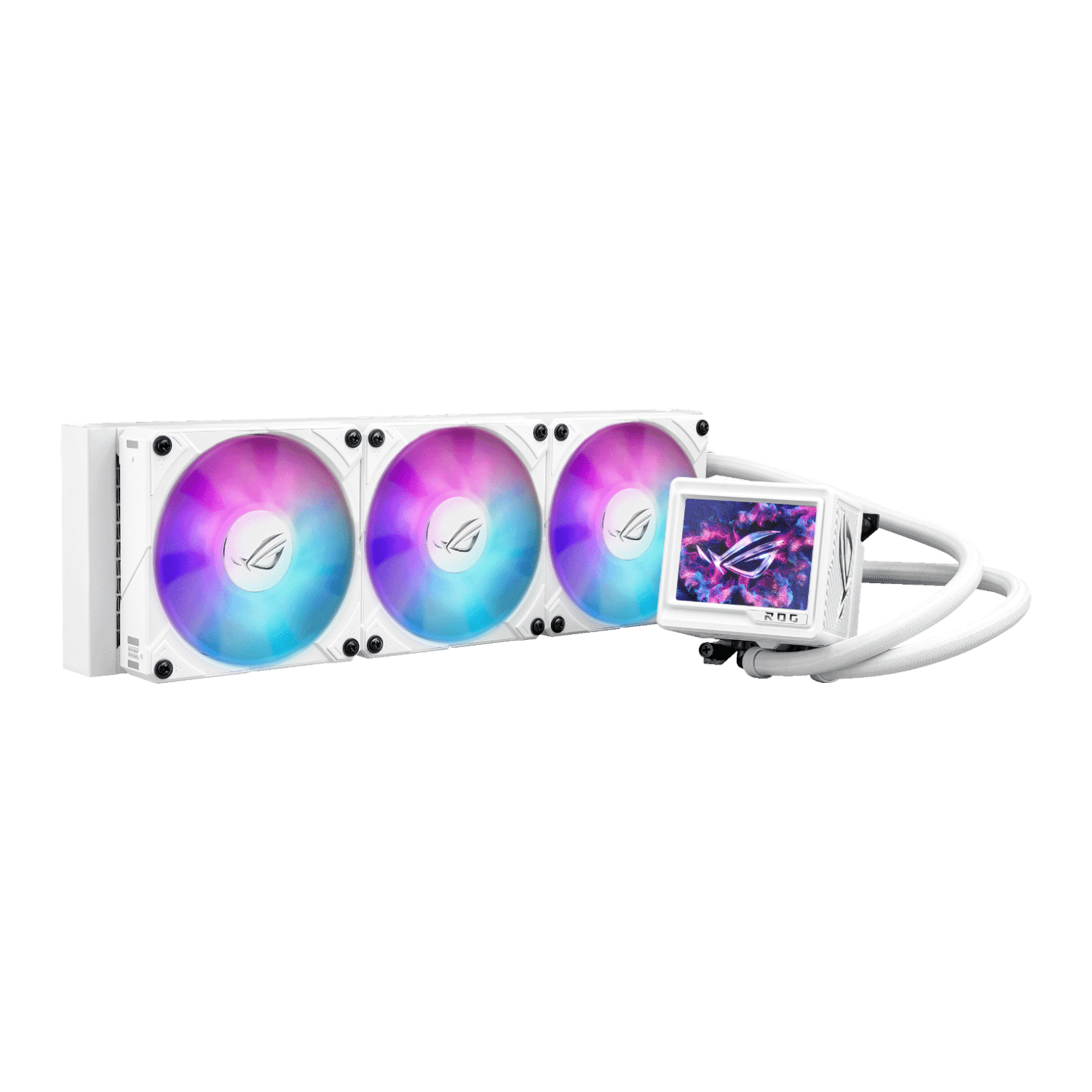 ASUS ROG RYUJIN III 360mm ARGB Extreme White Edition Liquid CPU Cooler - Image 2
