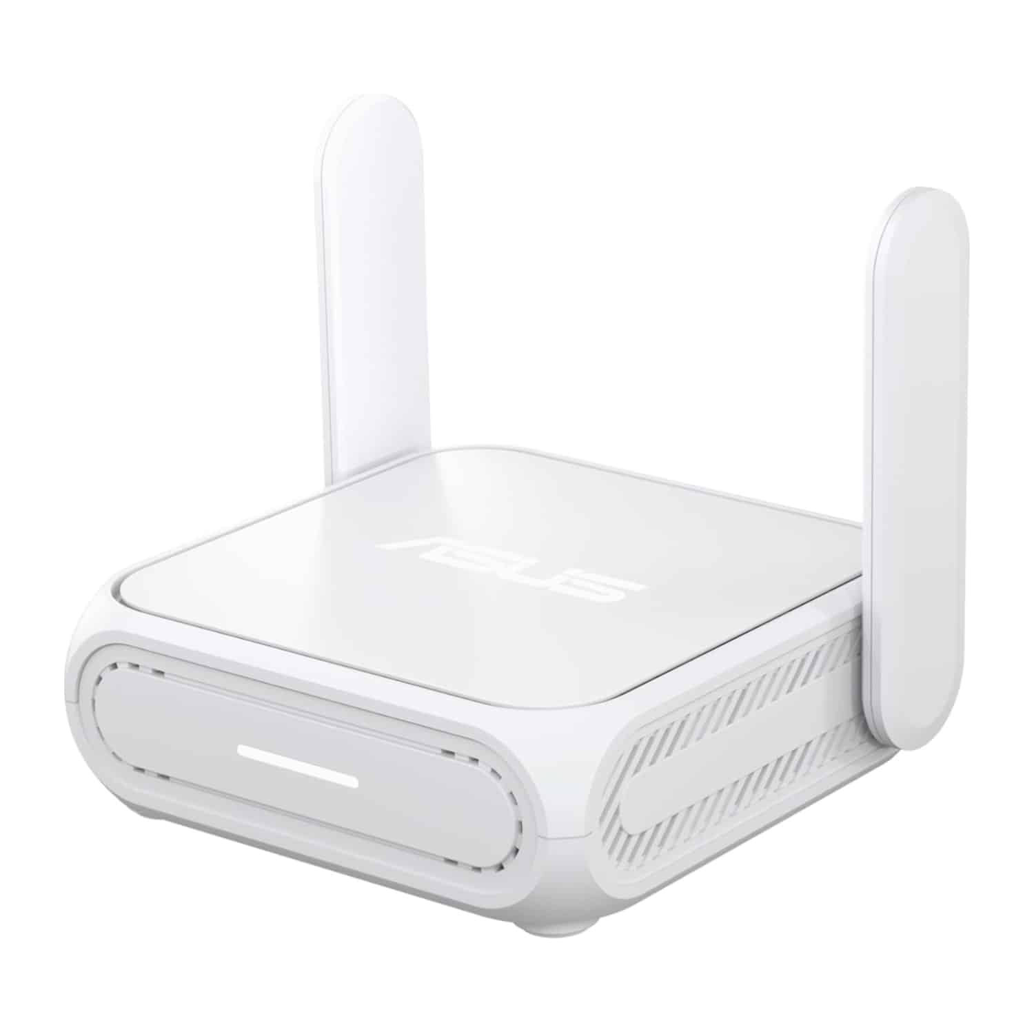 RT-BE58-GO_ASUS-Go-Wi-Fi-7-Dual-Band-Travel-Router-with-5G-White_wr_01a.jpg ASUS Go Wi-Fi 7 Dual-Band Travel Router with 5G - White - Image 1