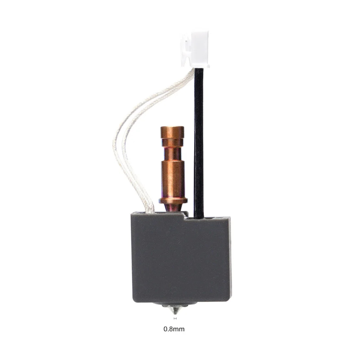 S010363_Anycubic-S1-Hotend-Hard-Steel-0.8mm-Nozzle_wr_01.jpg Anycubic S1 Hotend All Metal Hardened Steel 0.8mm Nozzle - Image 1