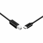 UGreen USB Type-C to B Male Printing Cable 2m - Black - Image 3