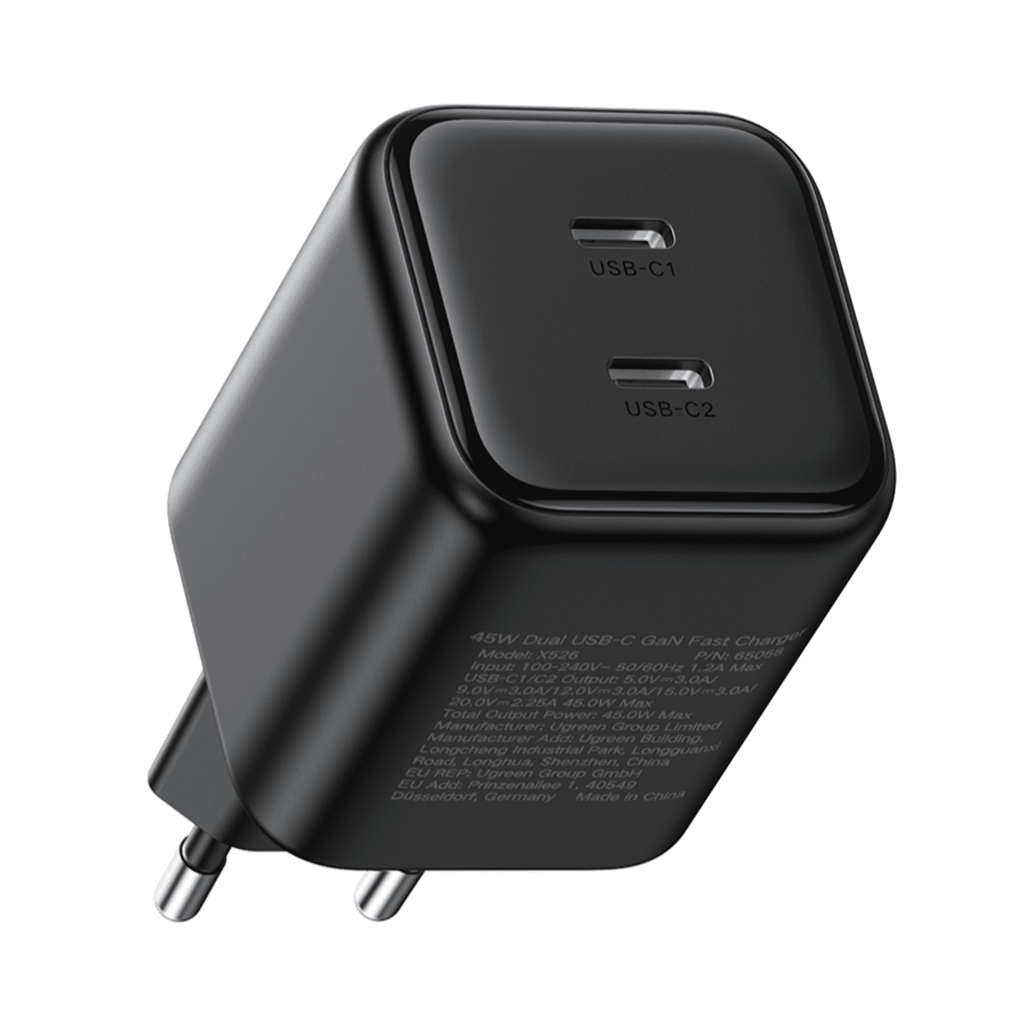 UGreen Charger USB Type-C GaN Fast 45W EU - Image 4