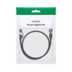 UGREEN Cat8 Nylon Braided Ethernet Cable - 40Gbps with Modular Plugs - 1m - Image 5